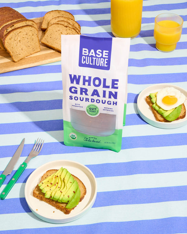 Whole Grain Sourdough Bread - BaseCulture