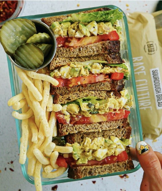 Dill Pickle Avocado-Egg Salad